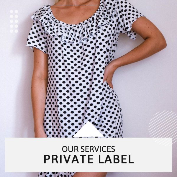 A private label manufaturer based in Europe - We create clothing